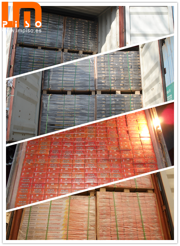 Fácil limpiar suelos laminados de valinge click middle embossed