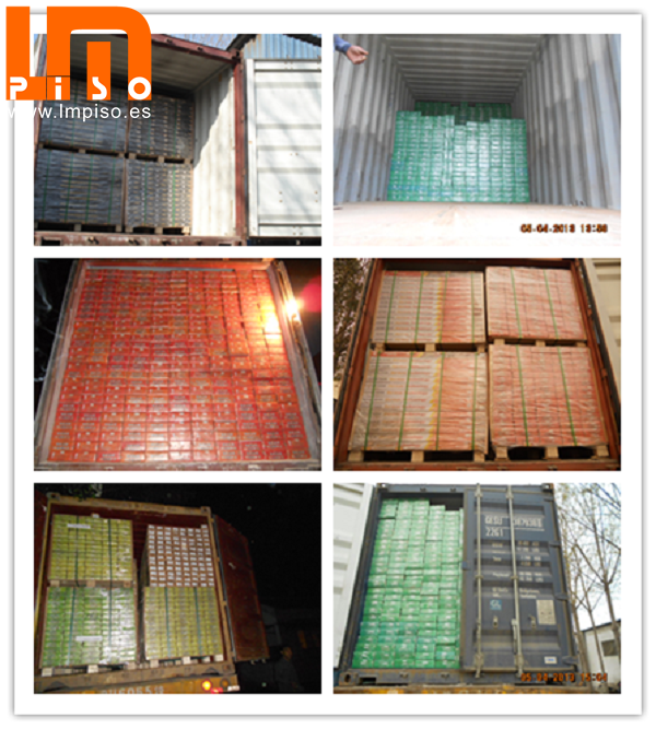 Pisos laminados vertical de small embossed superficie verde core board color cerezo