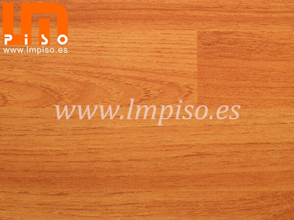 Piso laminado de 3 lamas antihumedad de cerezo europeo