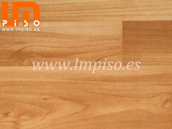 Piso laminado crystal encerado de color cerezo moderado