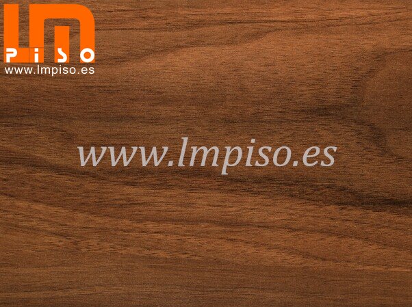 Piso laminado de small embossed antiruido nogal premium