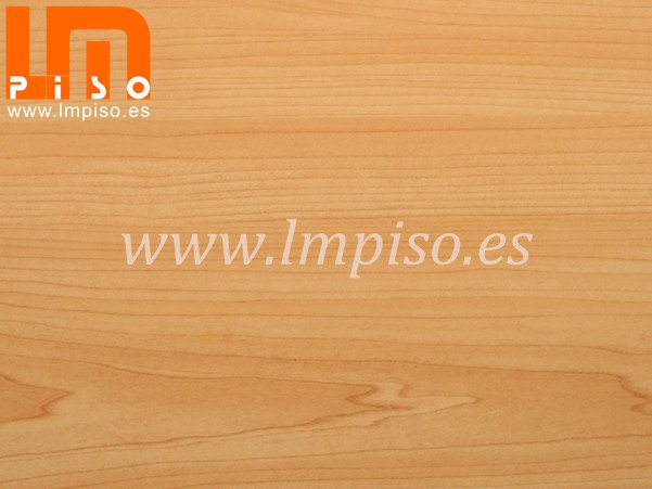 Piso laminado doméstico fácil limpiar del diseño arce lujo