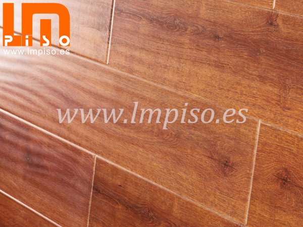 Piso laminado handscraped pressed v groove de merbau pastrol