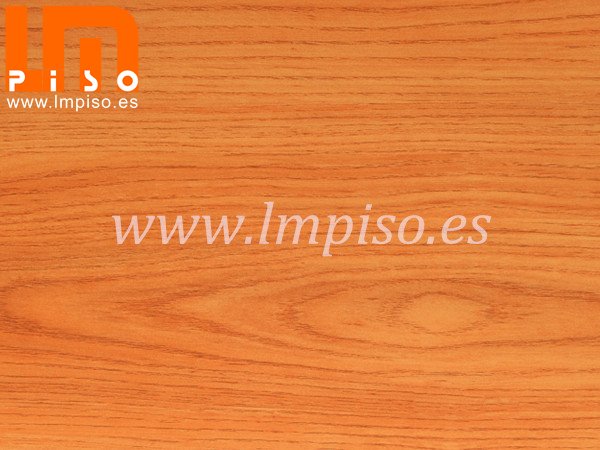 Piso laminado bajo tránsito warm color vertical teak