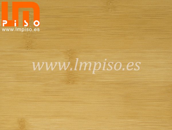 Piso laminado de madera 8mm fácil Loc color beige bambú