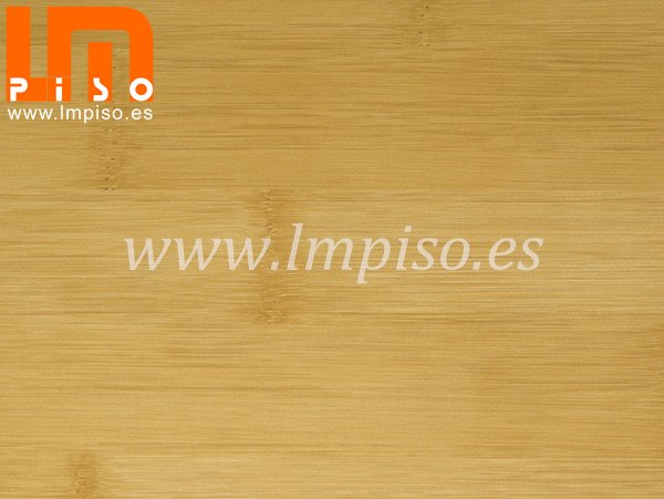 Piso laminado de madera 8mm fácil Loc color beige bambú