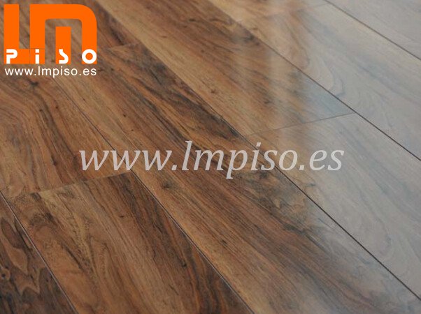 Pisos flotantes alto brillante 8.3mm biselados v groove durab