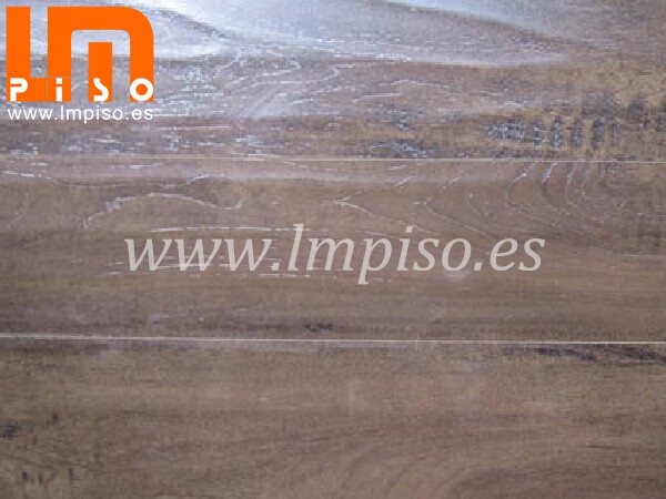 Fácil instalación piso flotante handscraped finish 12.3mm calificado ISO14001