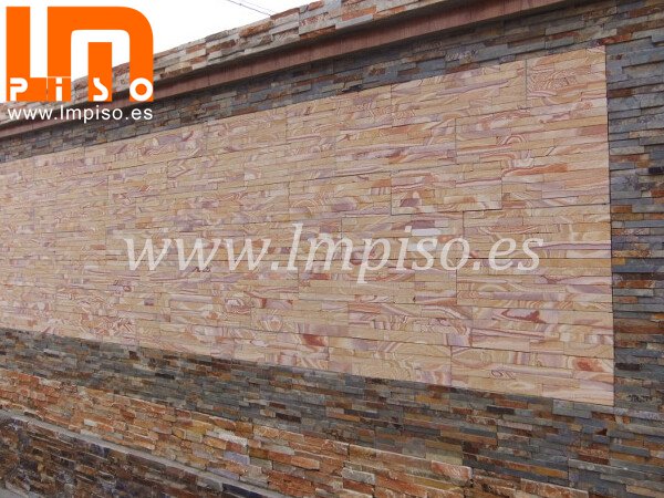 China piedra de pizarra color amarillo 200x400mm en venta